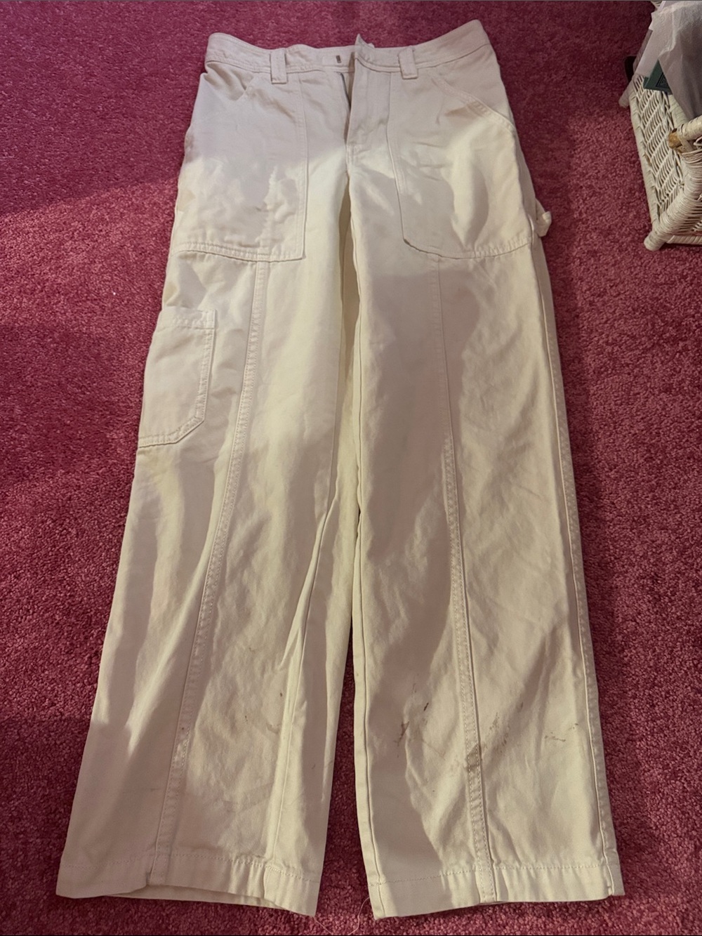 Sunday Best Sundeh white Cargo Pants Aritzia size 2